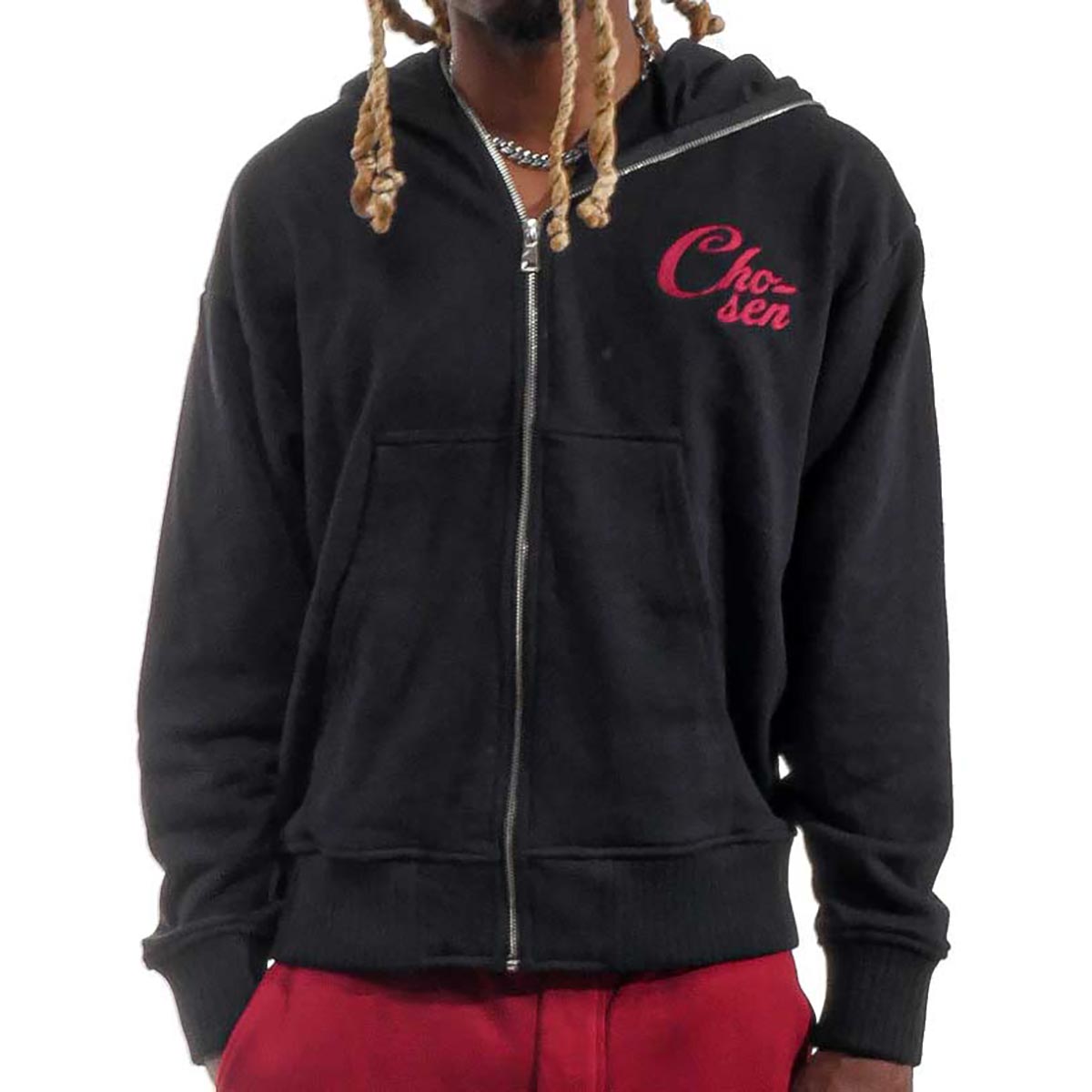 Chosen lamb zip hoodie