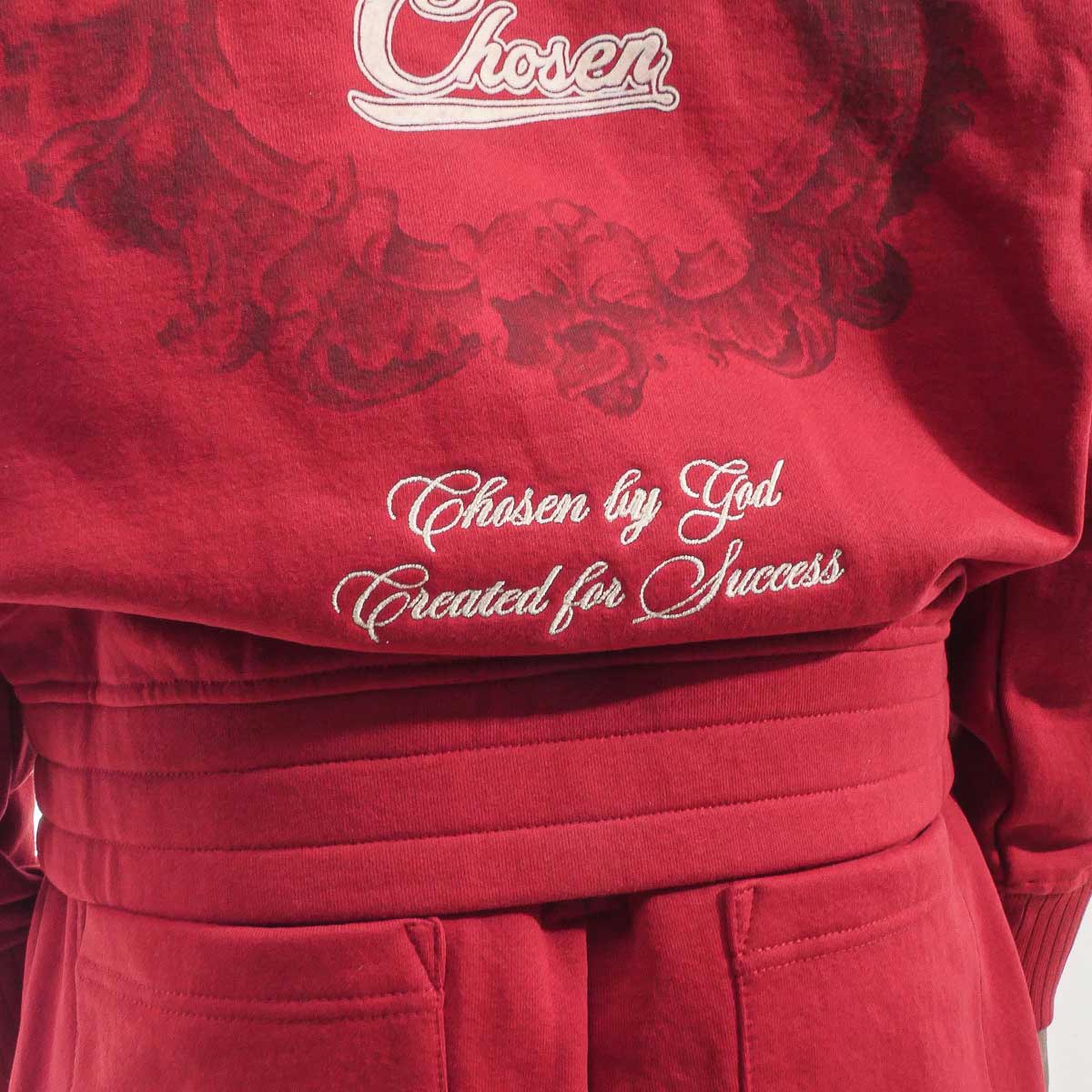 Washed quarter zip frame hoodie