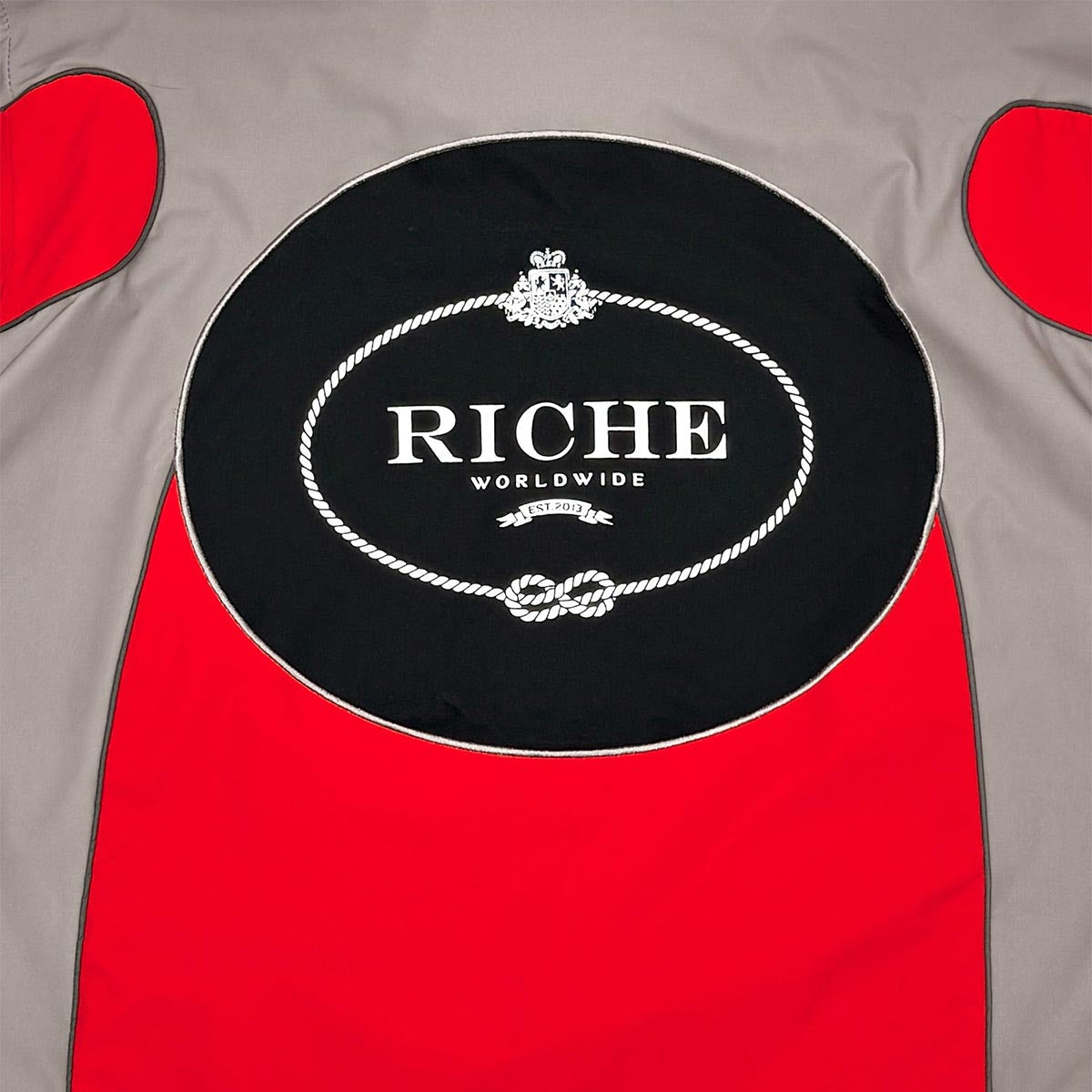 Nylon biker jacket set