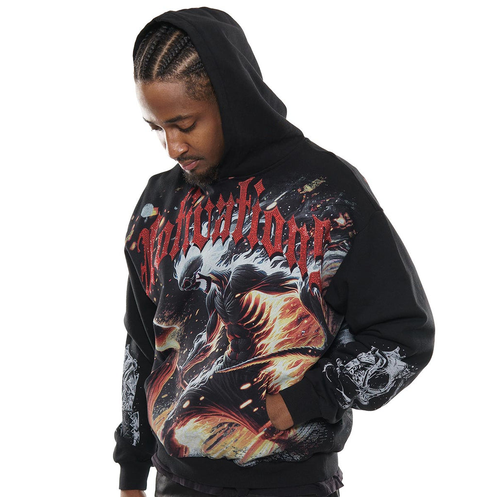 Motivations stray pullover hoodie