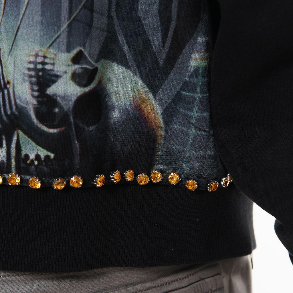 Zombie cyborg stray full-zip hoodie