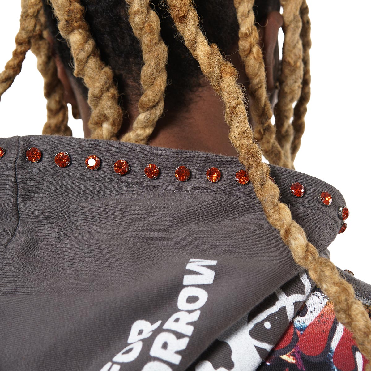 A bold vision stray full-zip hoodie