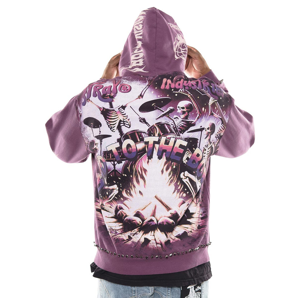 A bold vision stray full-zip hoodie