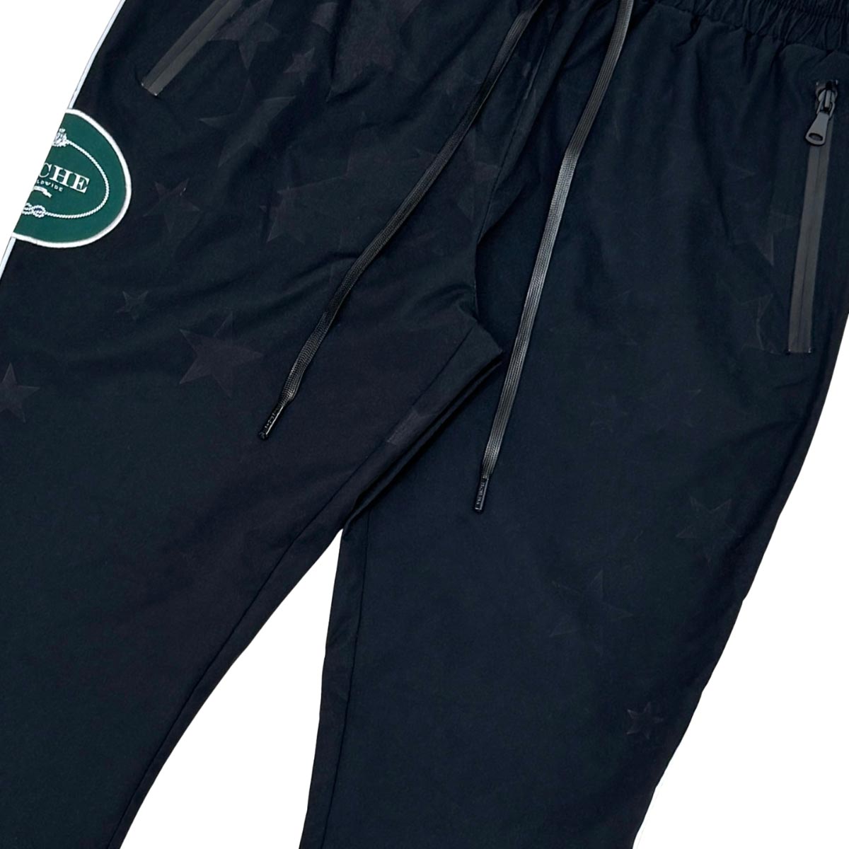 Star studded nylon jacket set