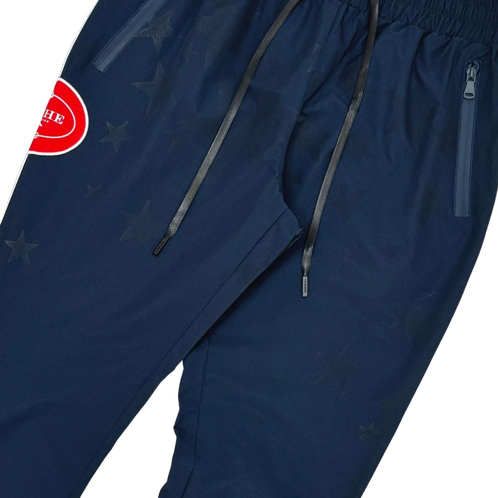 Star studded nylon jacket set