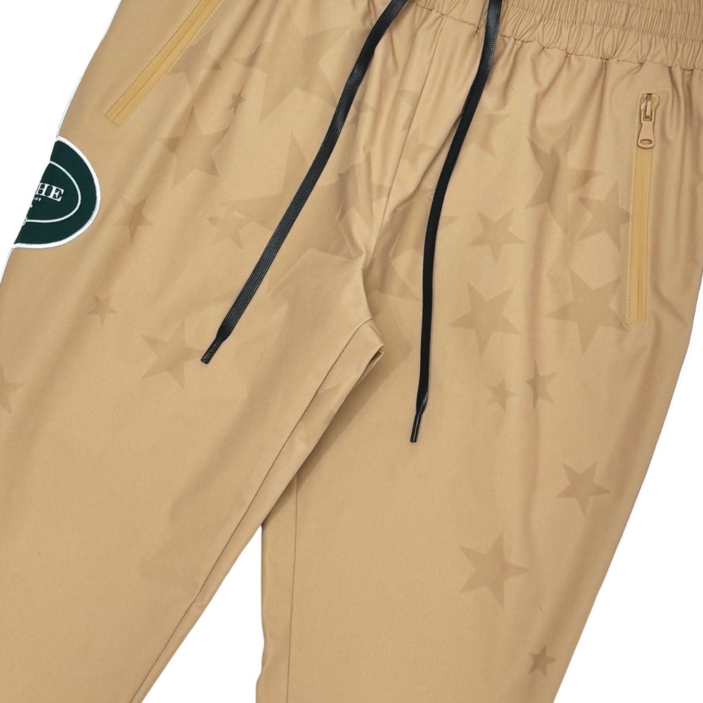 Star studded nylon jacket set