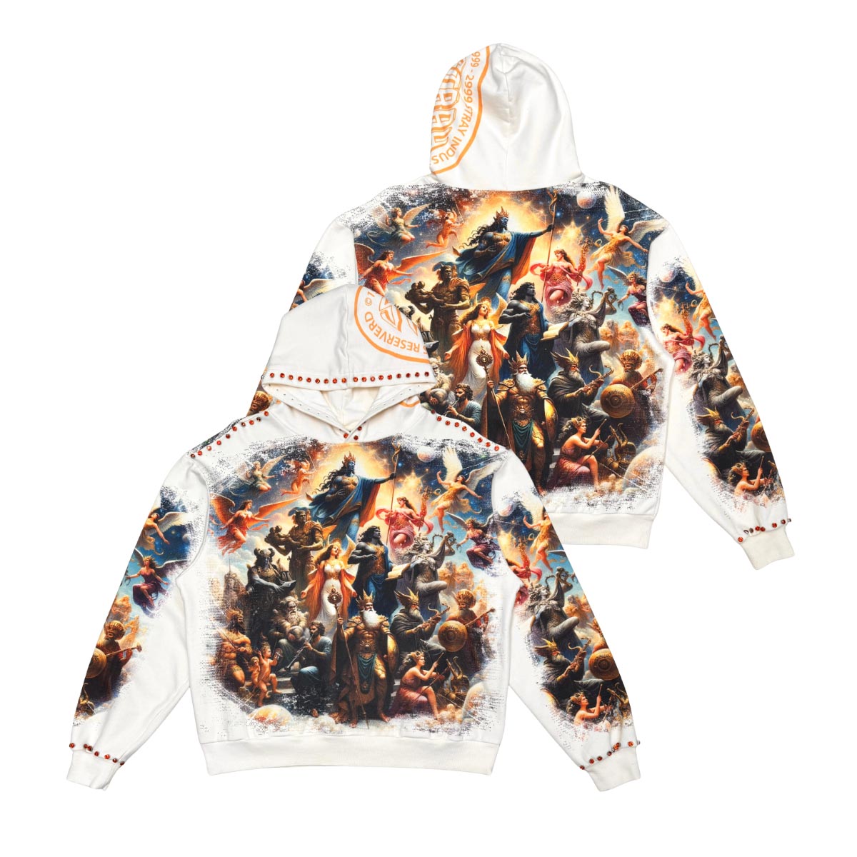 Stray gods pullover hoodie