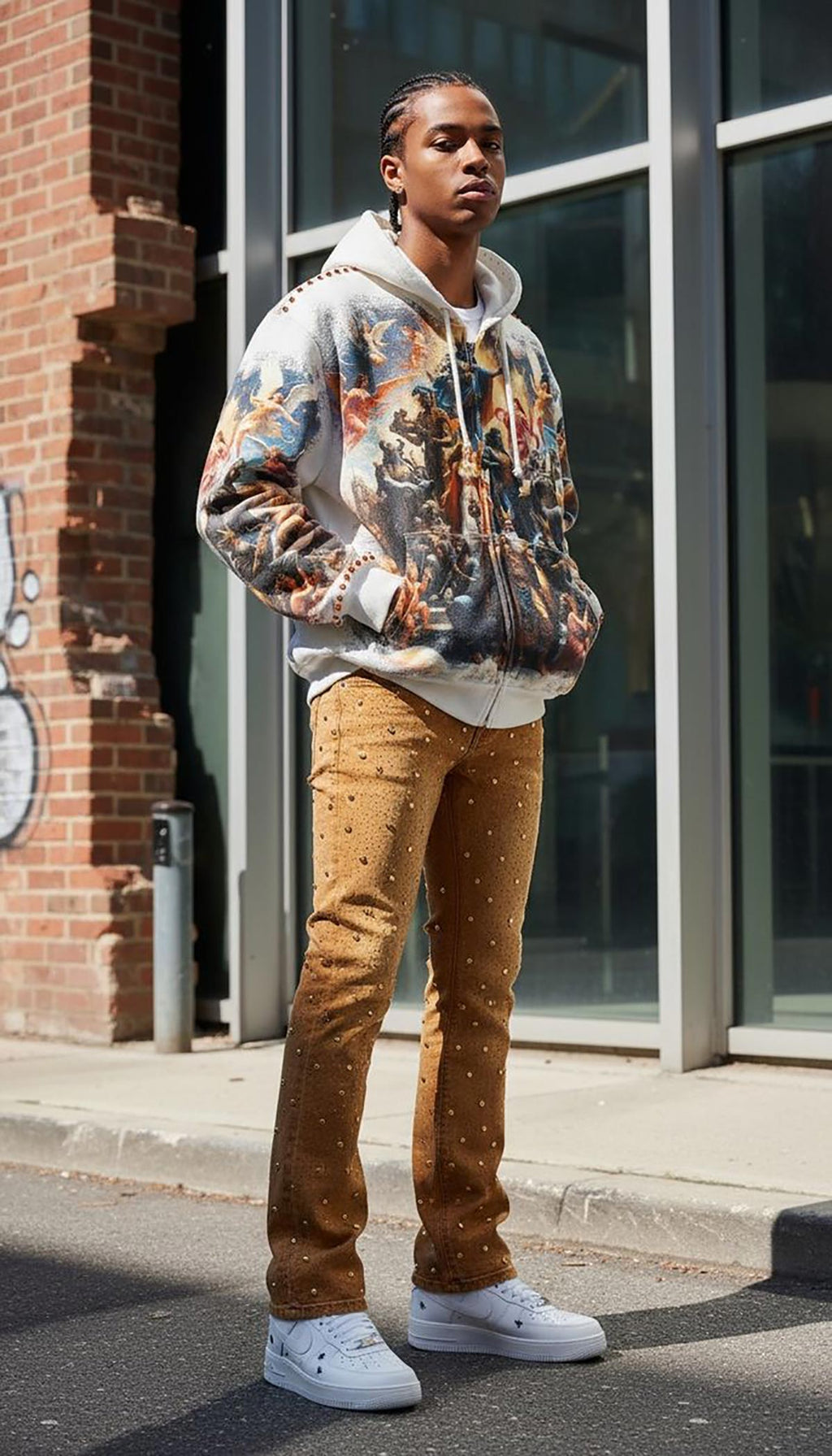 Stray gods pullover hoodie