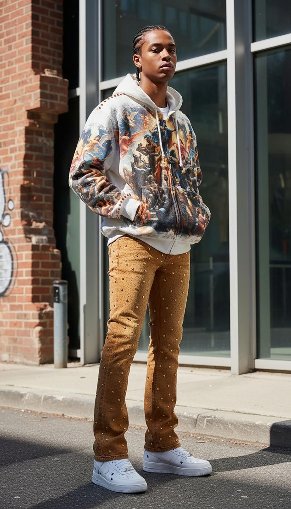 Stray gods pullover hoodie