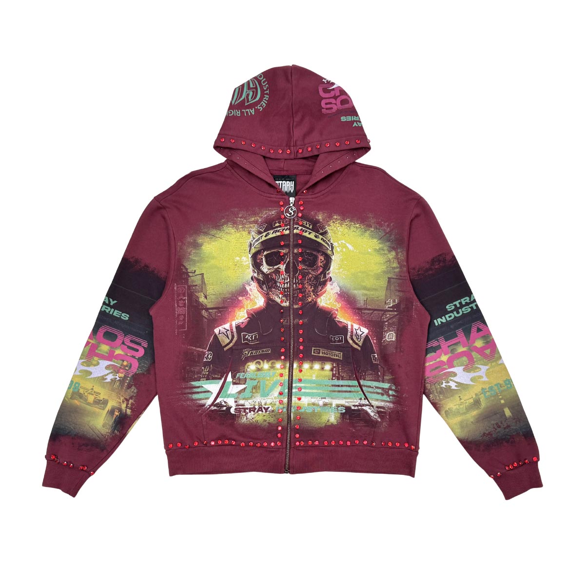 Stray chaos full-zip hoodie