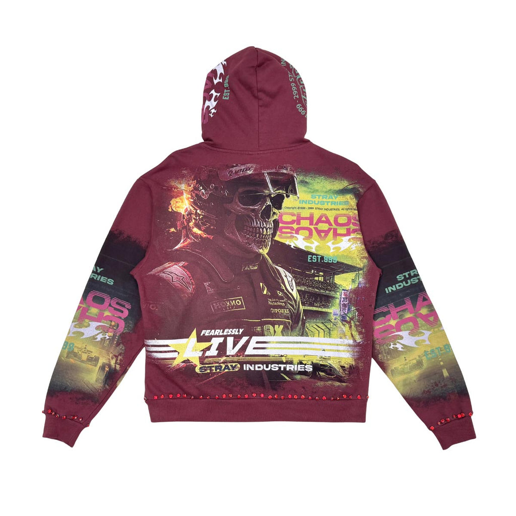 Stray chaos full-zip hoodie