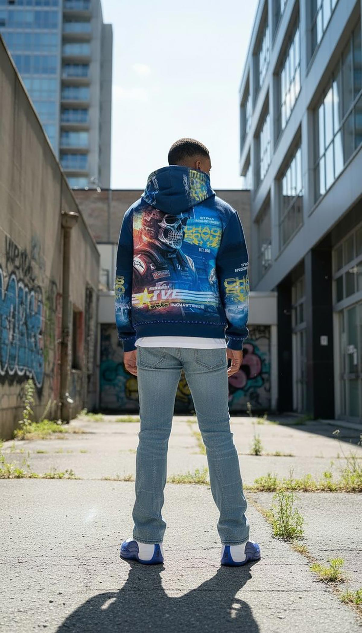 Stray chaos full-zip hoodie