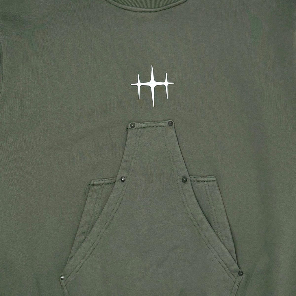 Unknown heavyweight cotton fleece crewneck sweatshirt