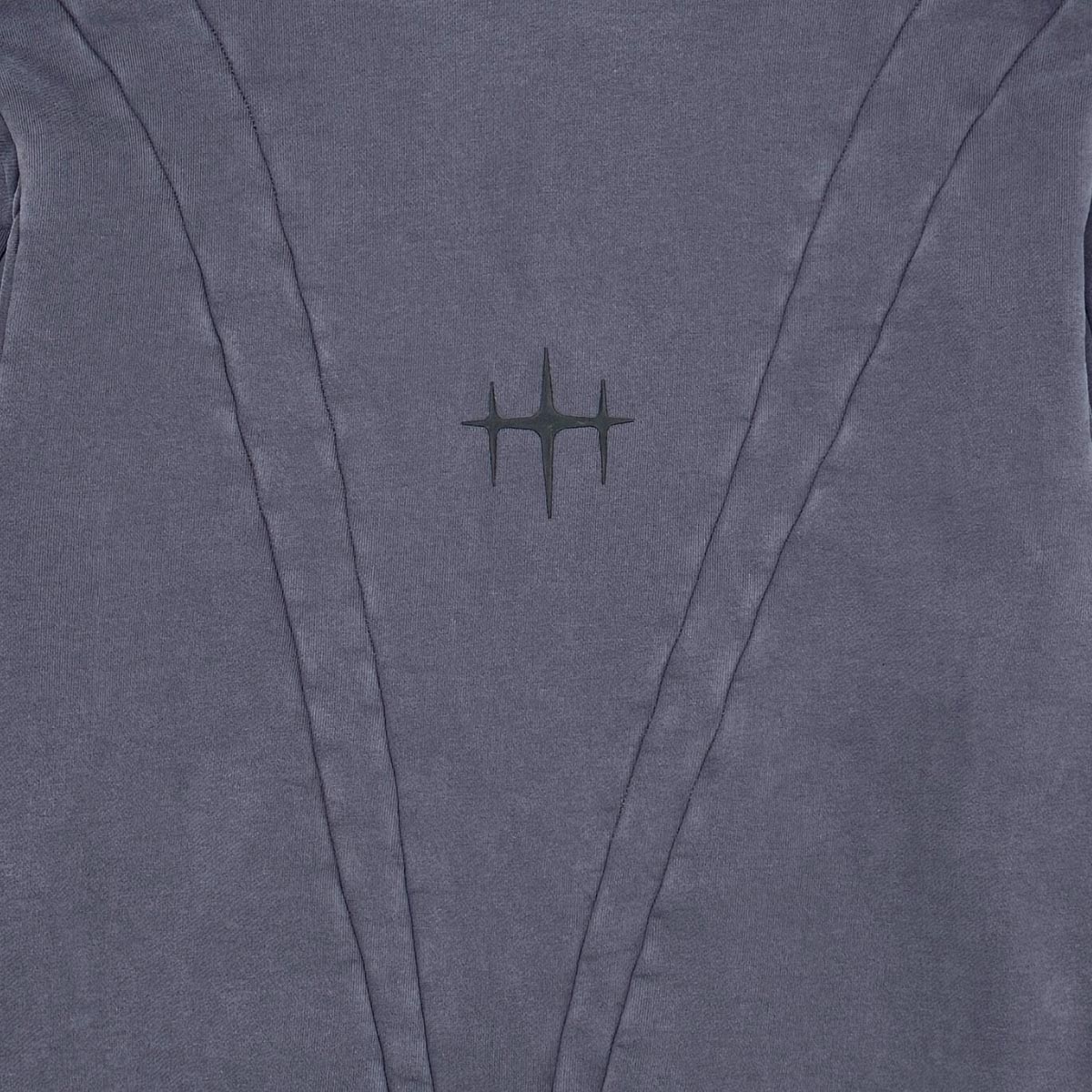 Unknown garment dyed full-zip hoodie