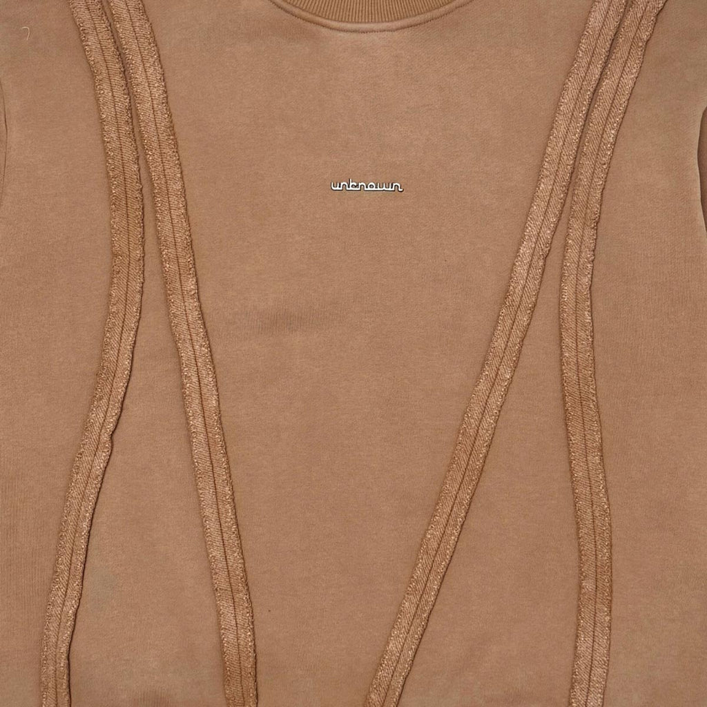 Unknown Garment-dyed, heavyweight cotton fleece sweatshirt