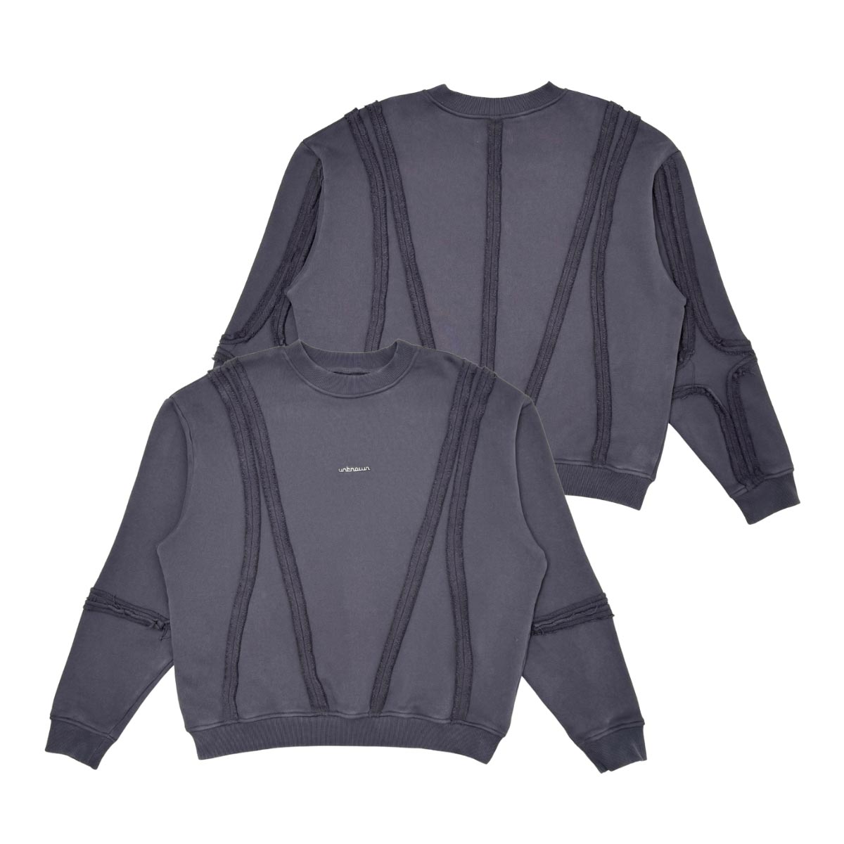 Unknown Garment-dyed, heavyweight cotton fleece sweatshirt