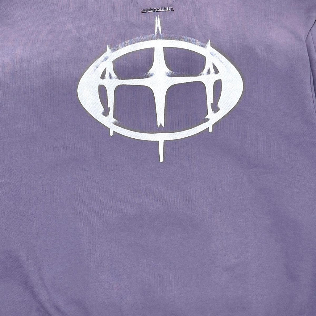 Unknown washed effect crewneck