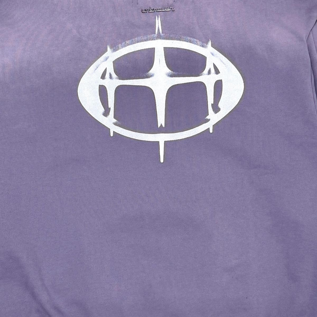 Unknown washed effect crewneck