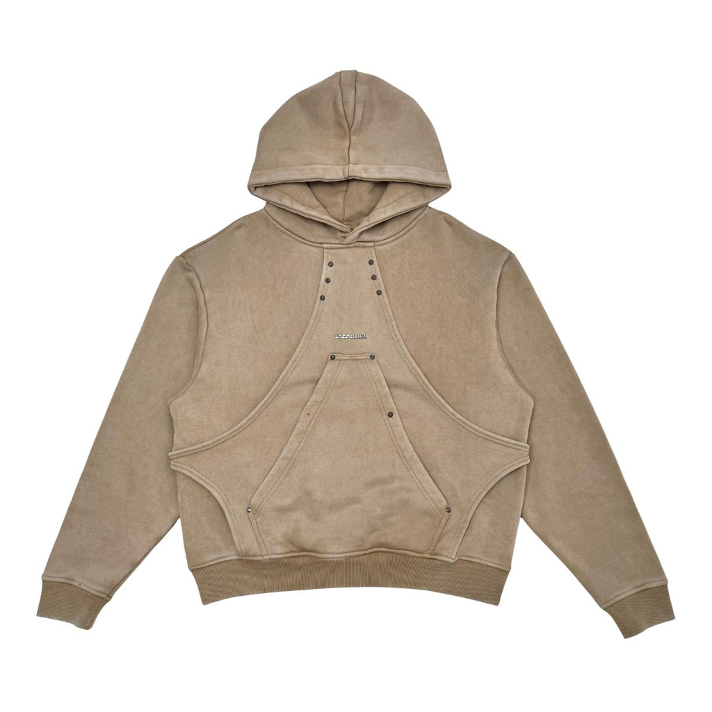 Unknown cotton fleece pullover hoodie