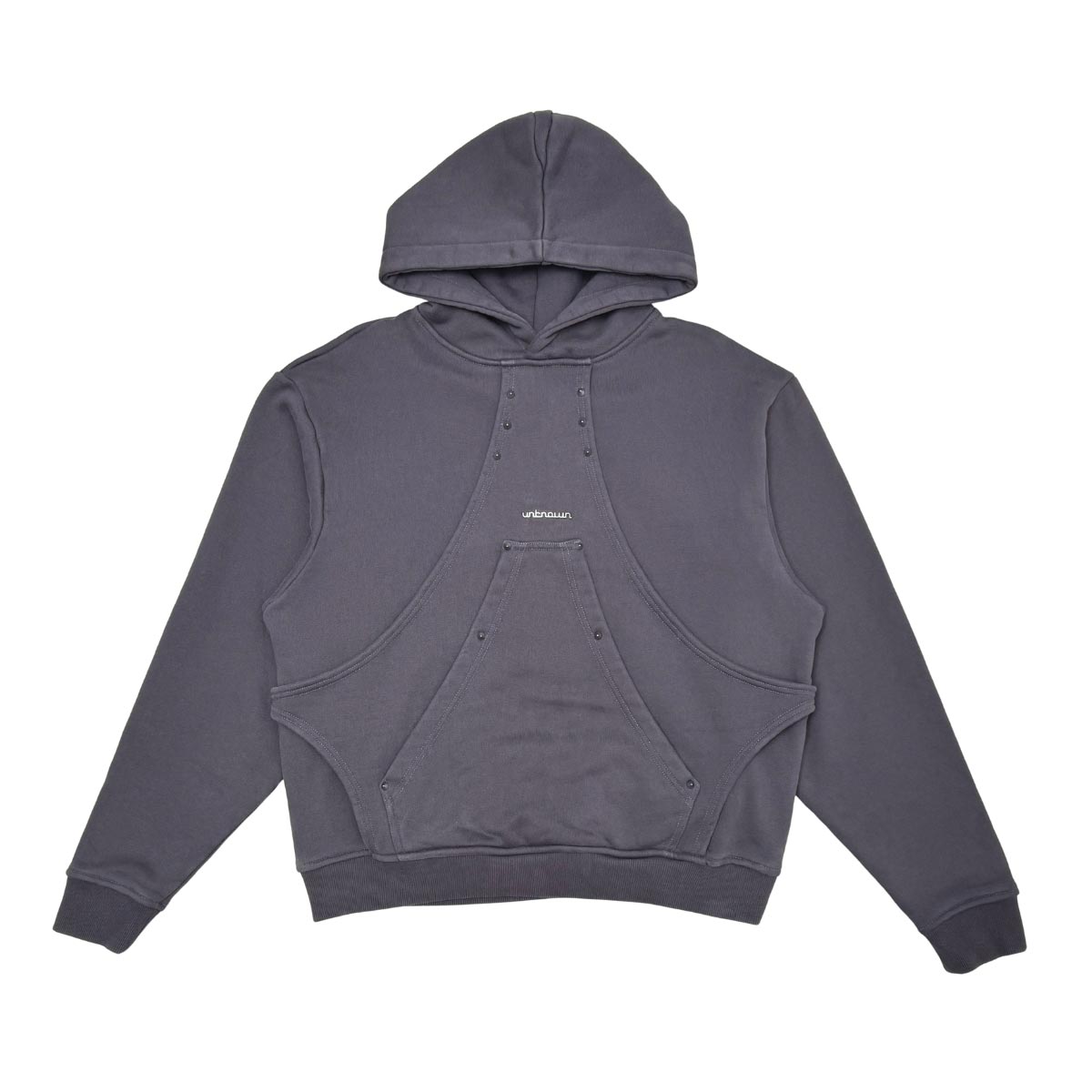 Unknown cotton fleece pullover hoodie
