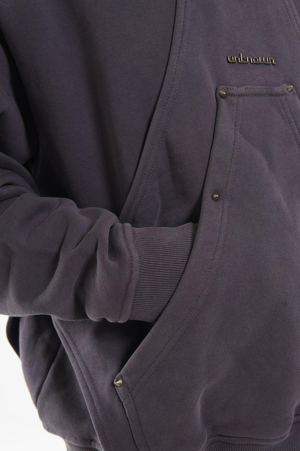 Unknown cotton fleece pullover hoodie