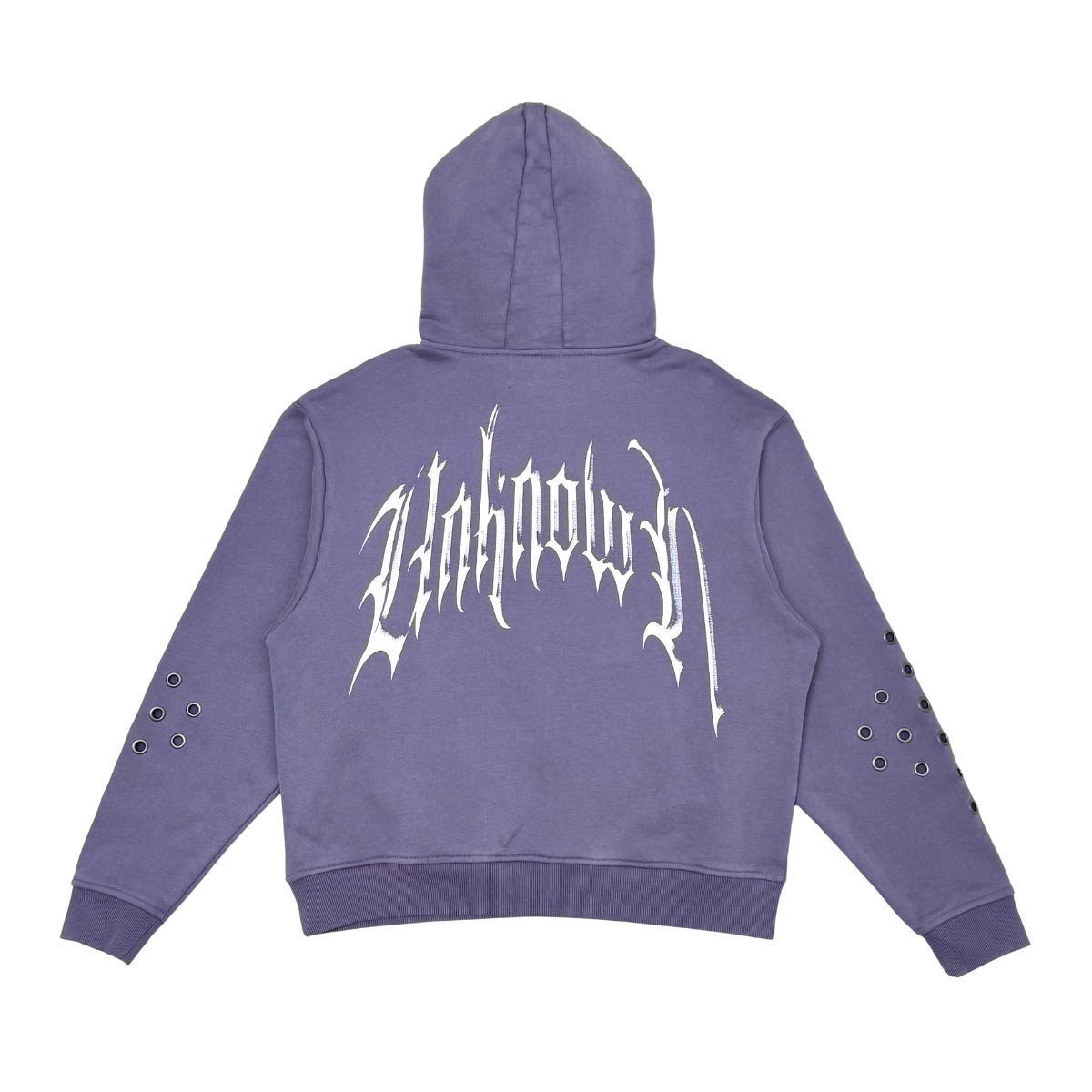 Unknown washed effect pullover hoodie
