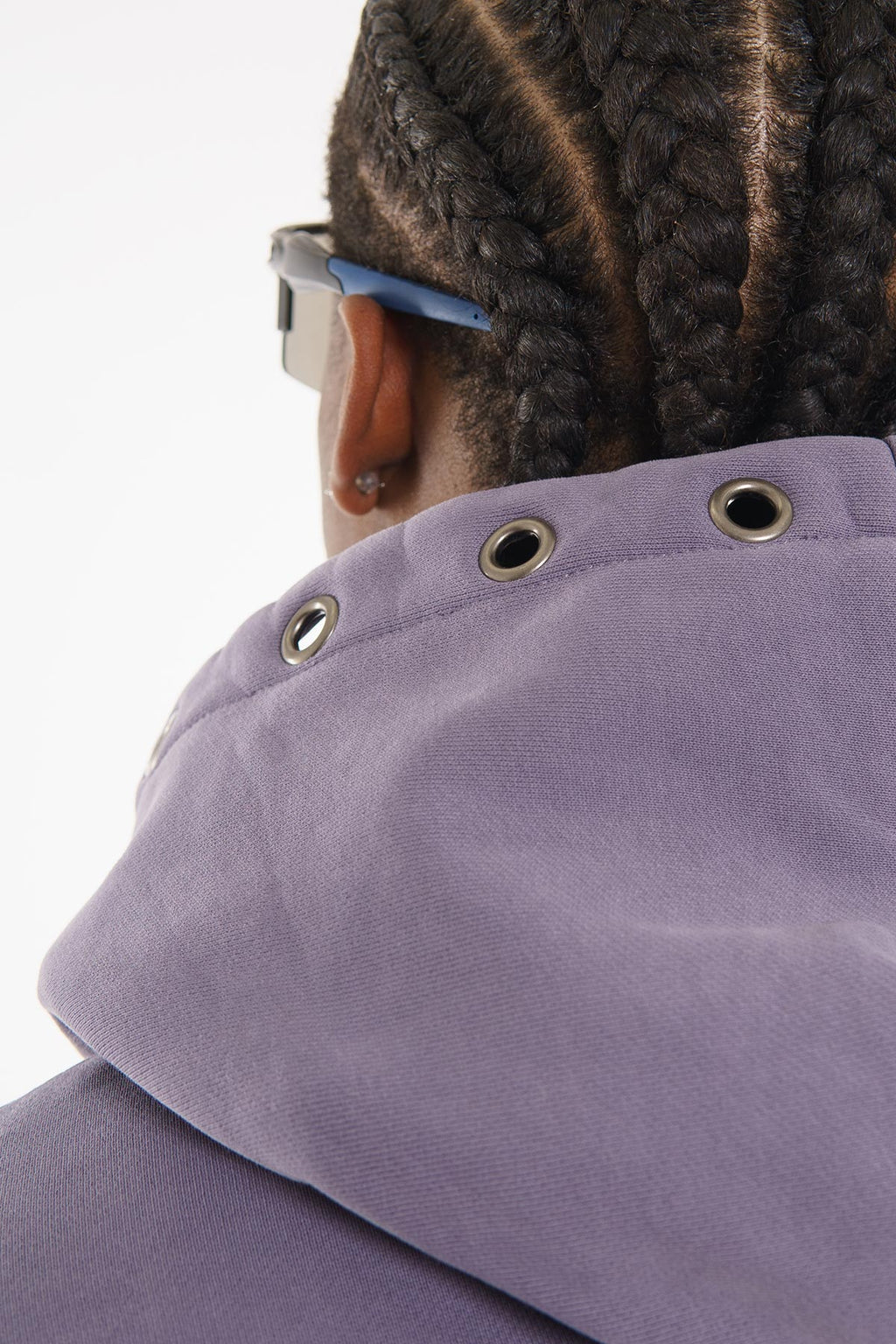 Unknown washed effect pullover hoodie