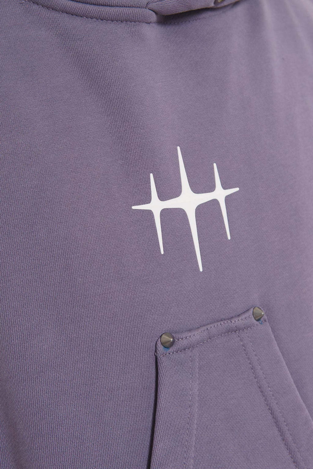 Unknown washed effect pullover hoodie