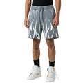 Faded flames washed shorts
