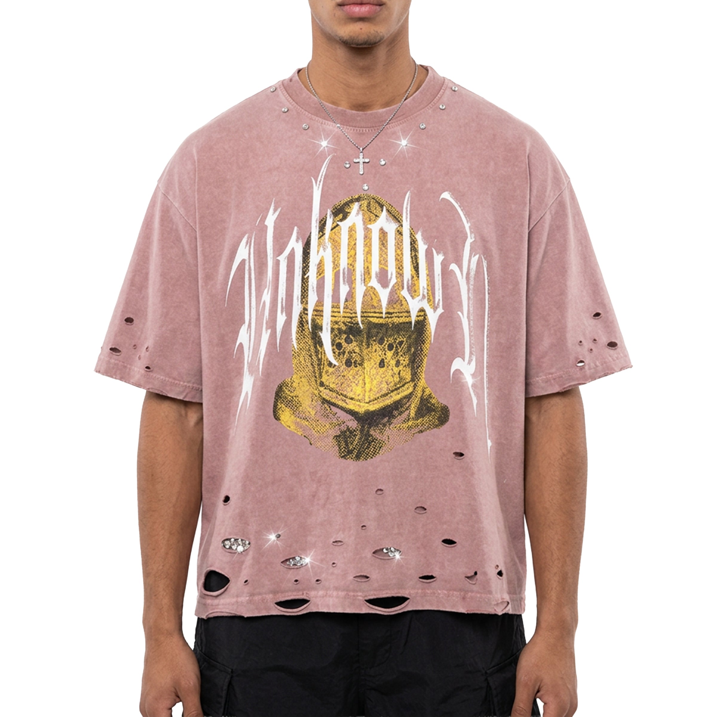 Knight helmet tee