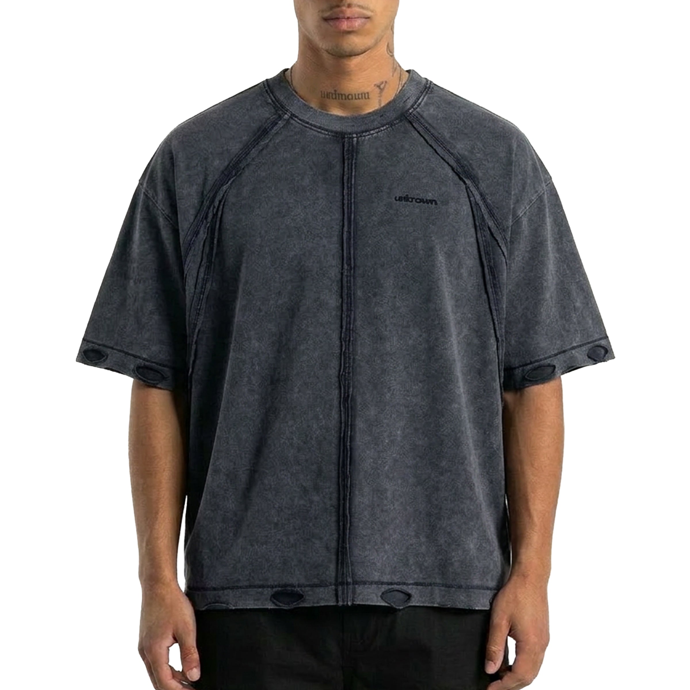 Masked washed tee