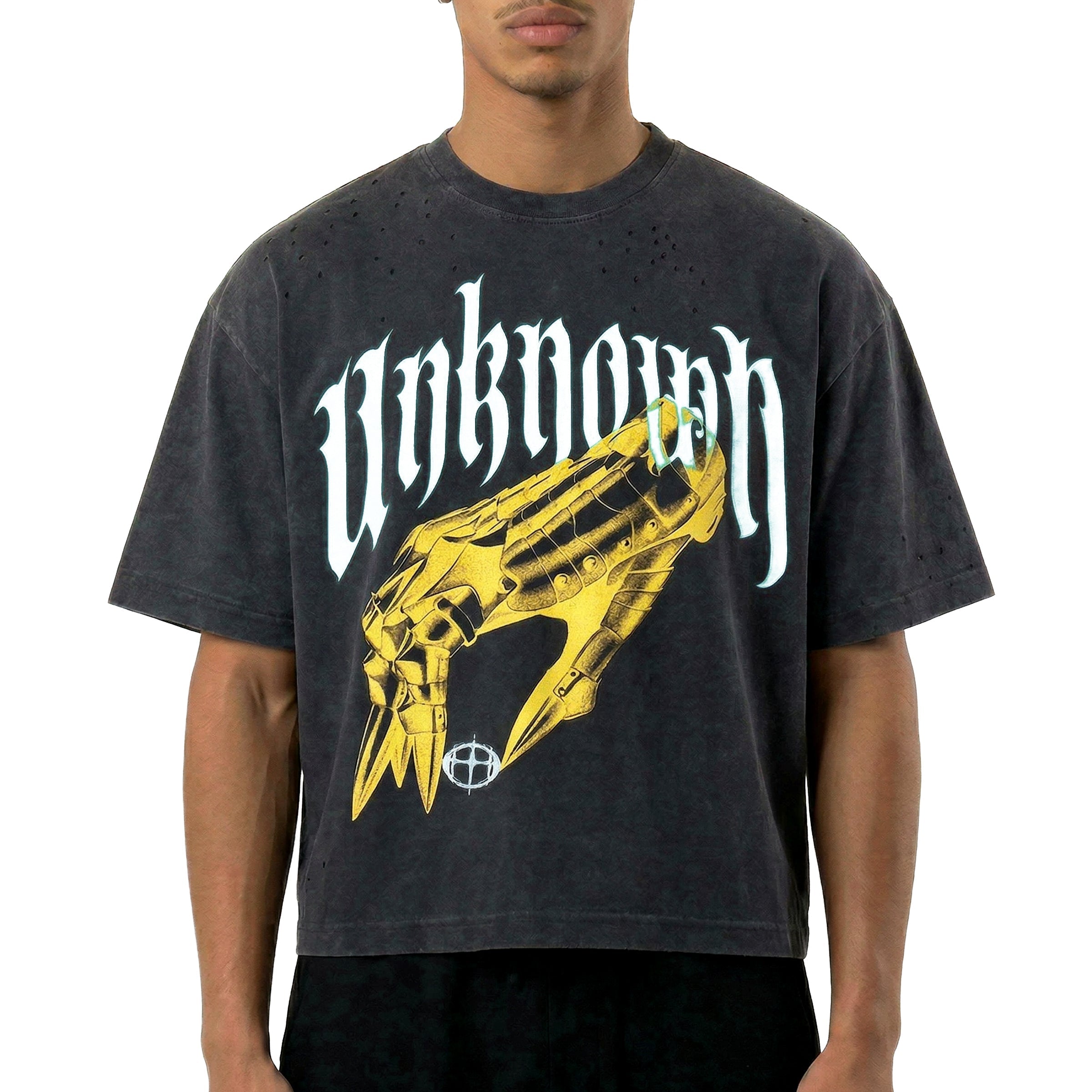 Armored hand tee
