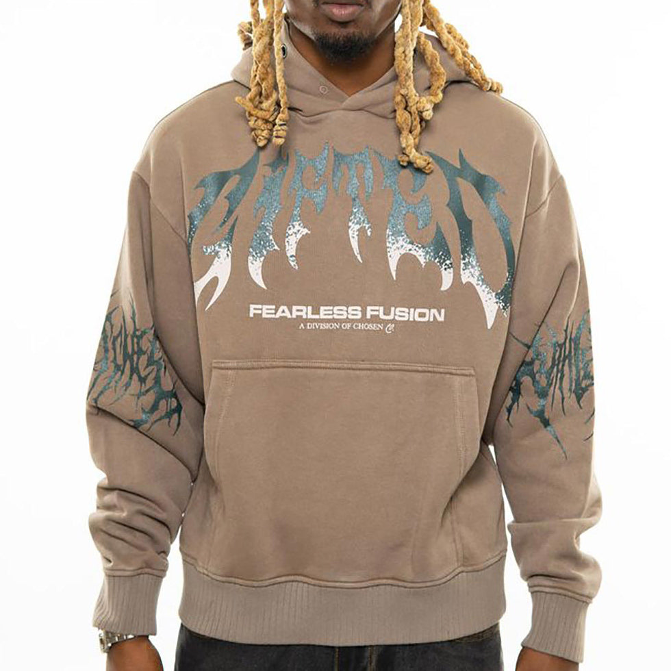 Gifted oversized pull-over hoodie