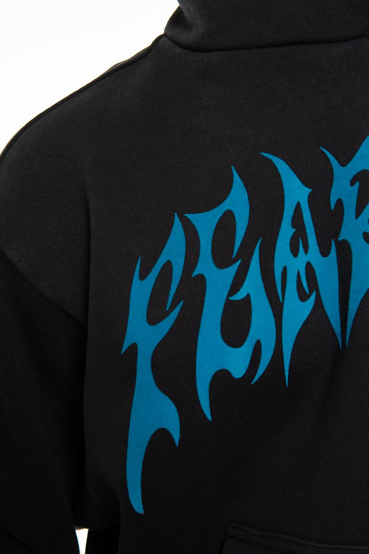 Fearless oversized pull-over hoodie