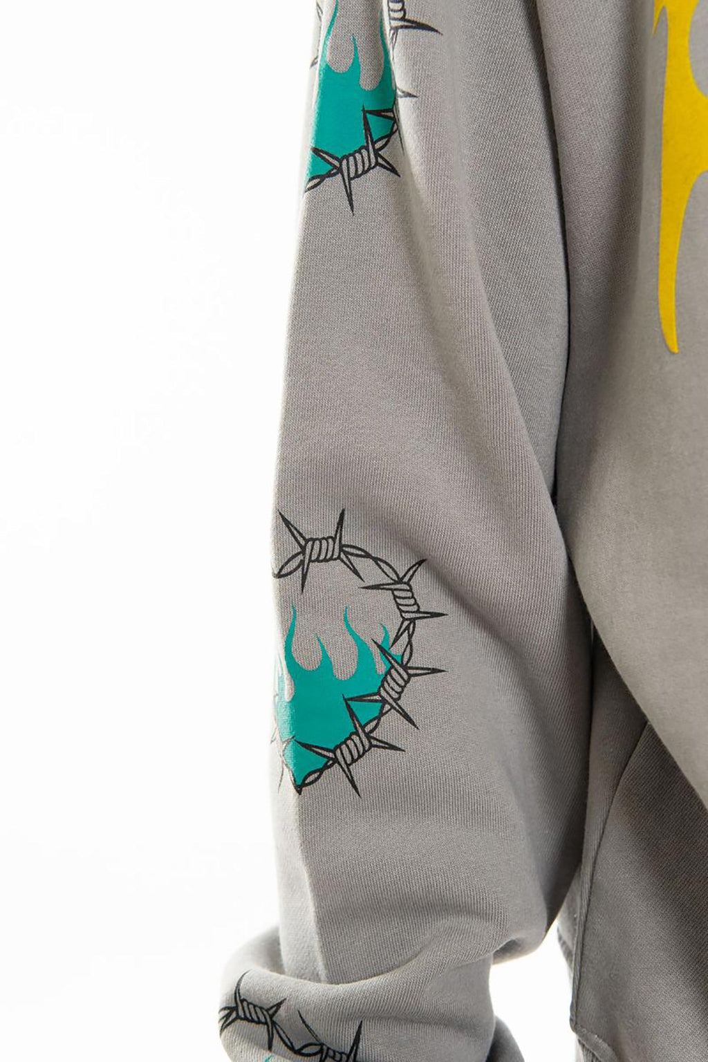 Fearless oversized pull-over hoodie