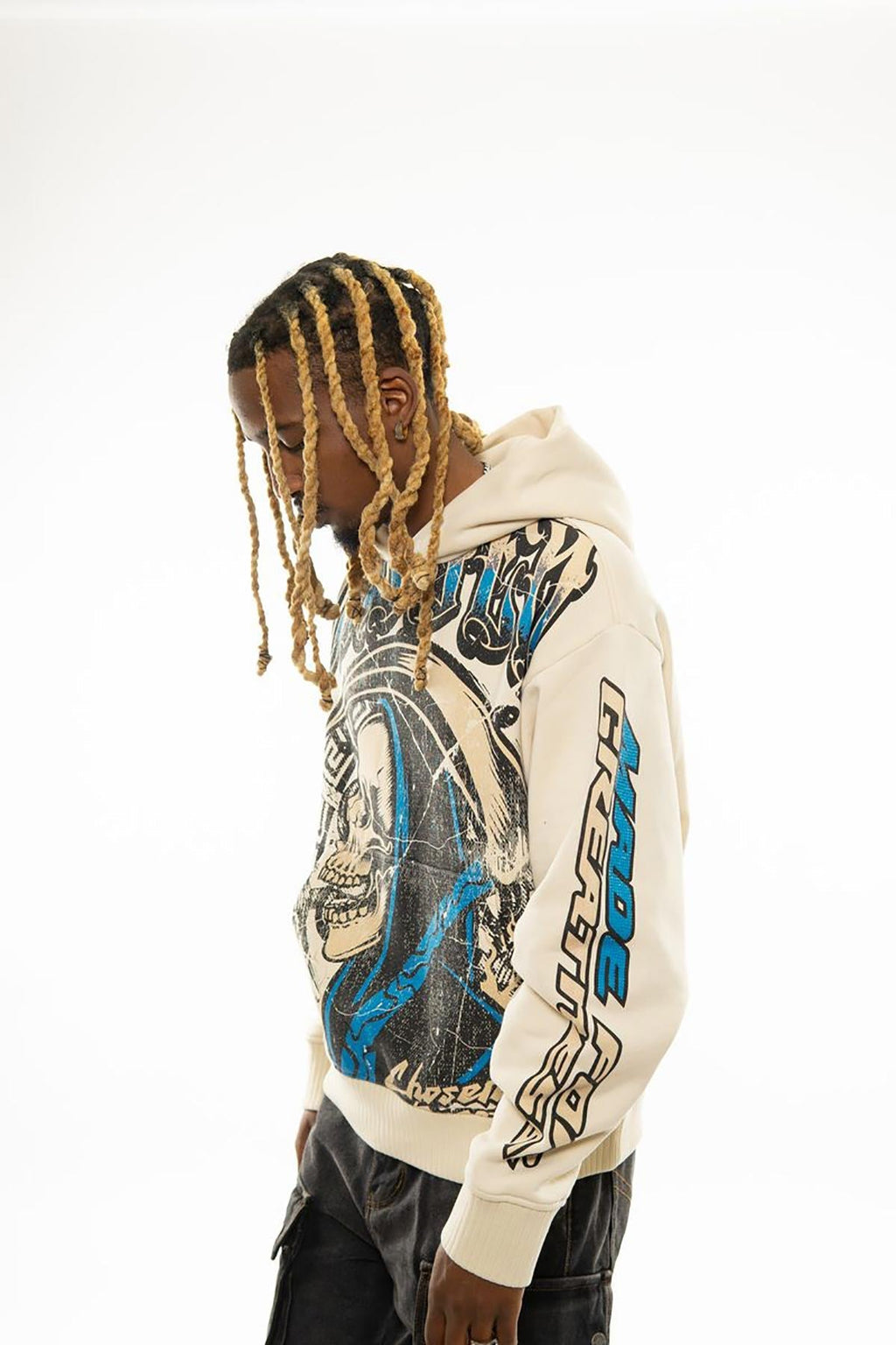 Reaper oversized pull-over hoodie
