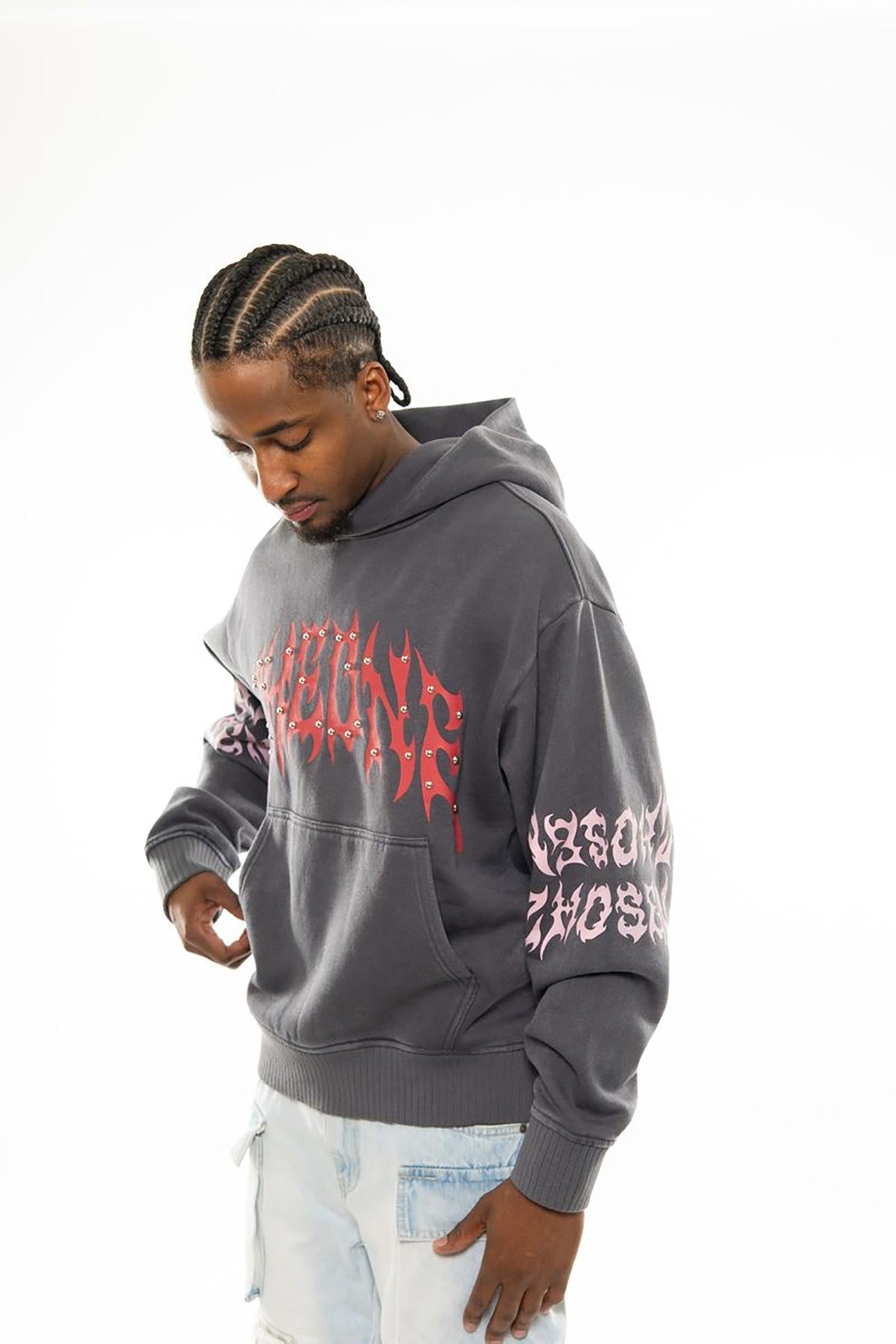 The one oversized pull-over hoodie