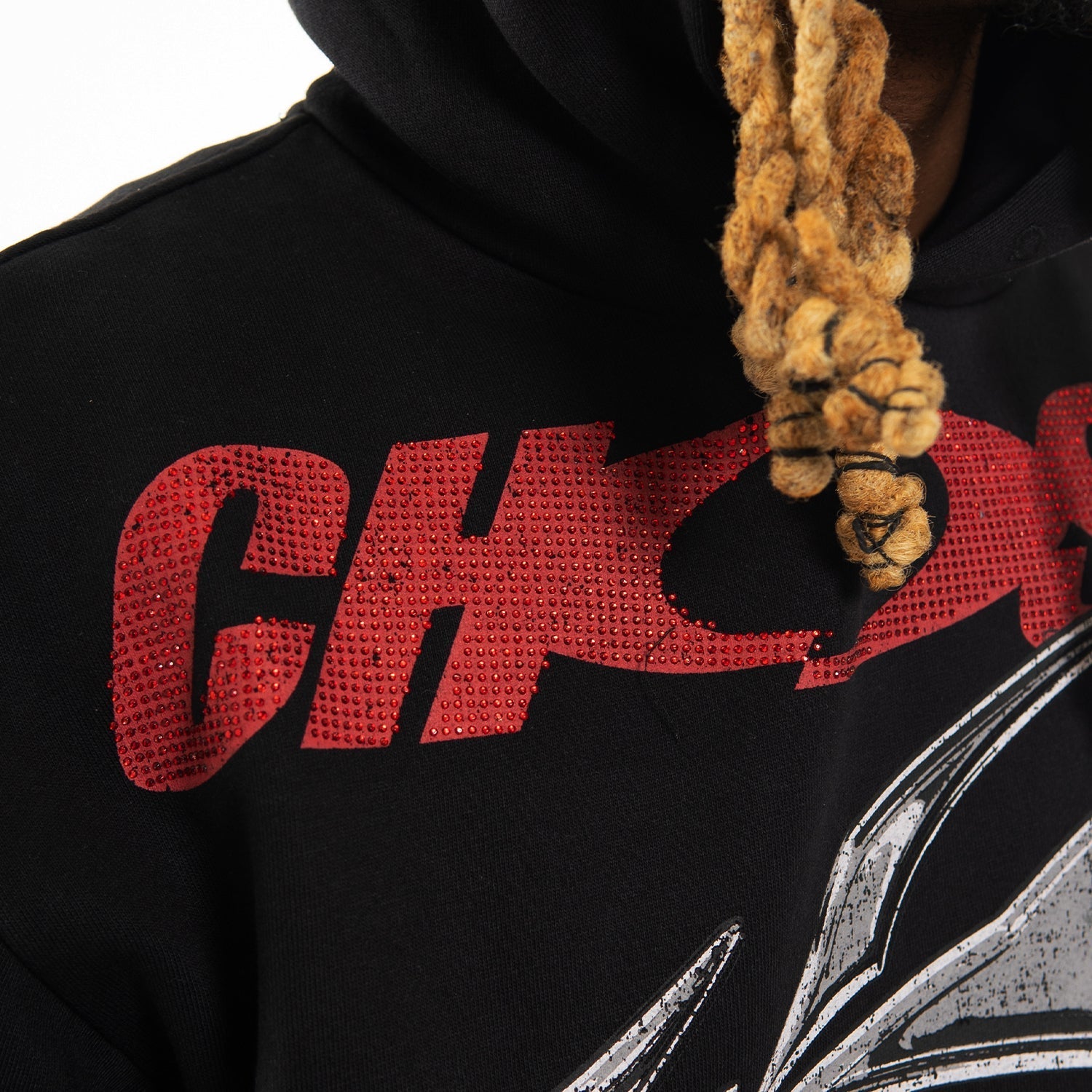 Chosen records oversized pull-over hoodie
