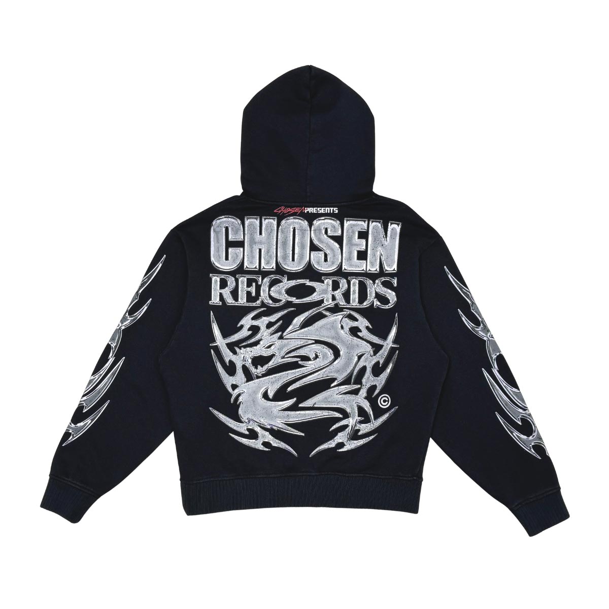 Chosen records oversized pull-over hoodie