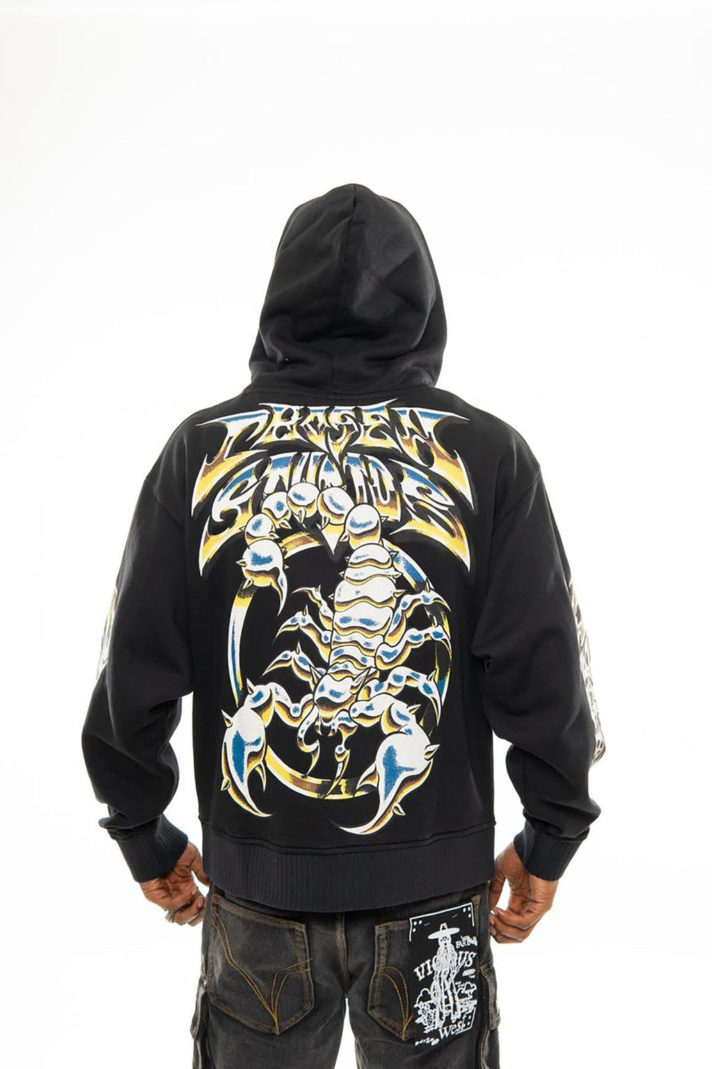 Chosen studios oversized full zip hoodie