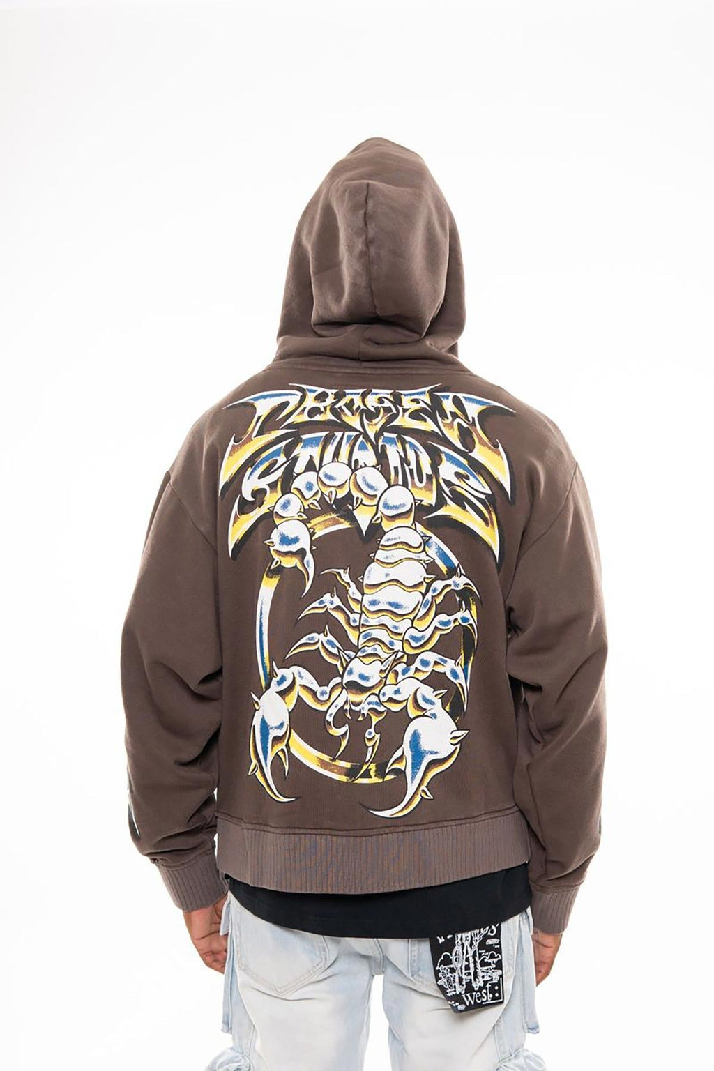 Chosen studios oversized full zip hoodie