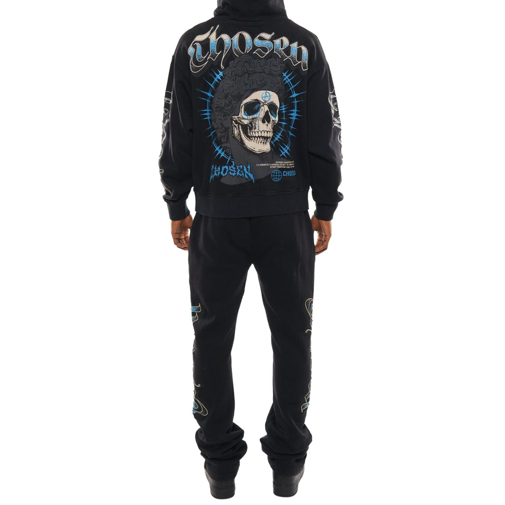 Anarchy oversized full zip hoodie set