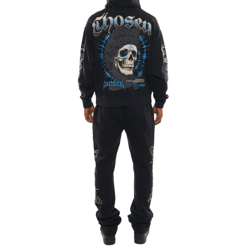 Anarchy oversized full zip hoodie set