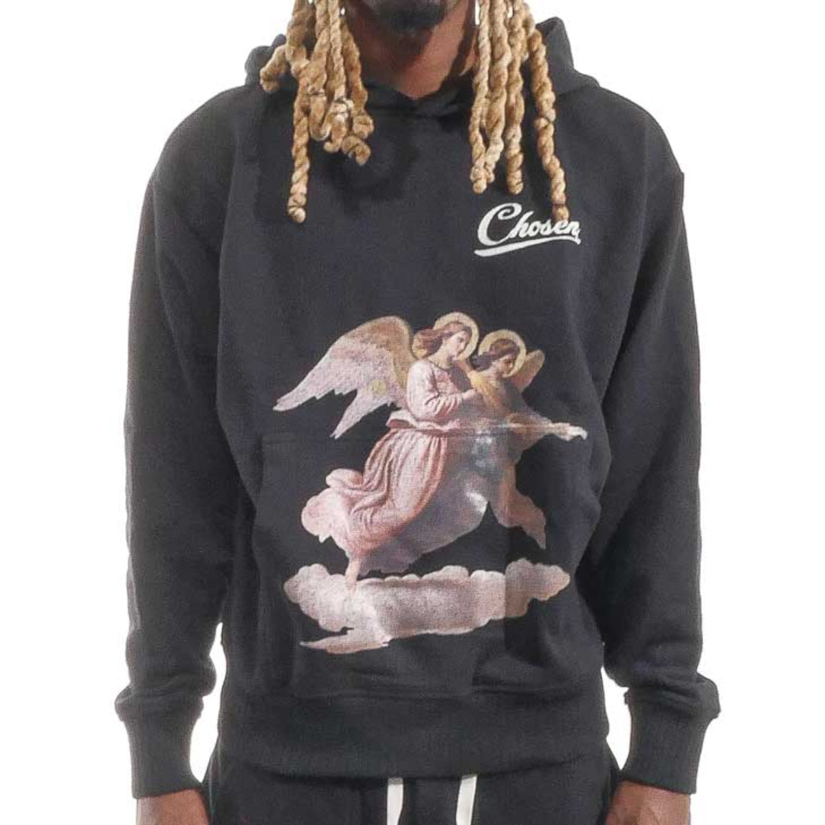 The angel of the lord pull-over hoodie