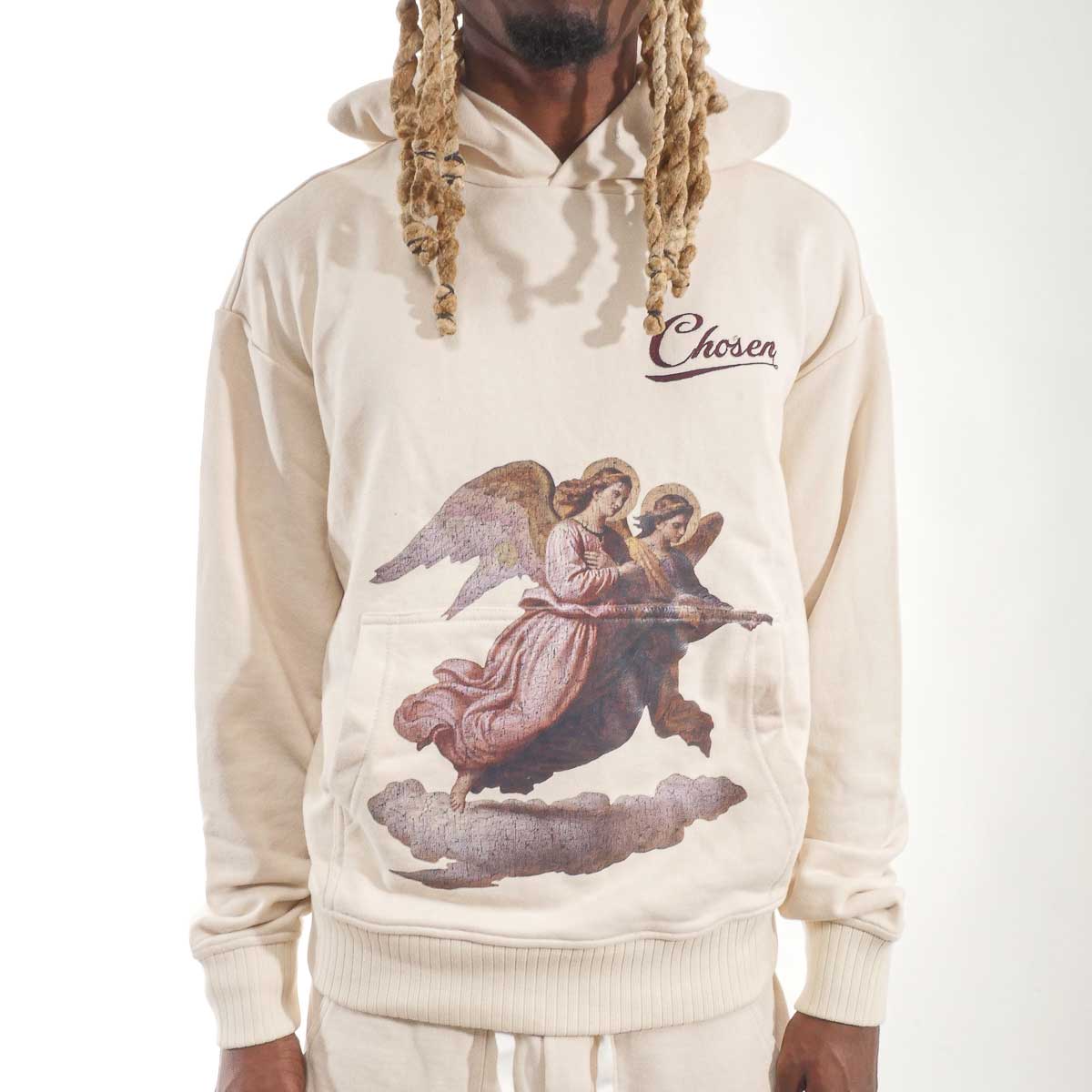 The angel of the lord pull-over hoodie