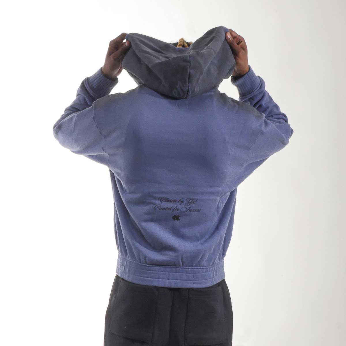 Chosen washed full-zip hoodie