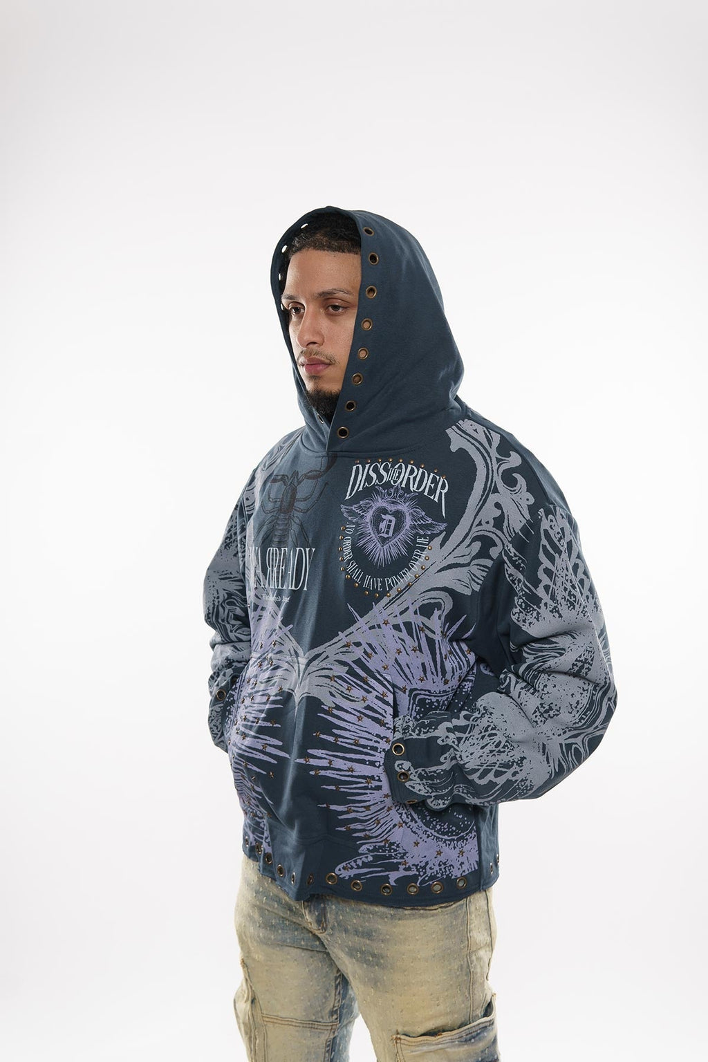 No order shall have power over me pull over hoodie