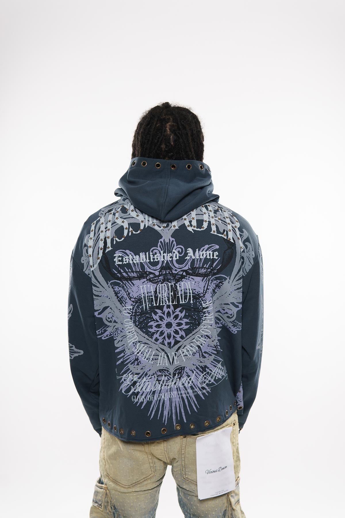 No order shall have power over me pull over hoodie