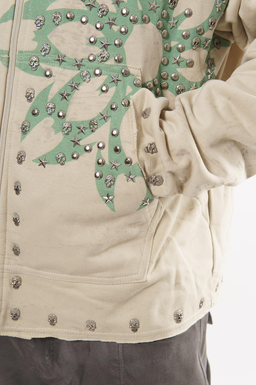 Diss the order zip up hoodie