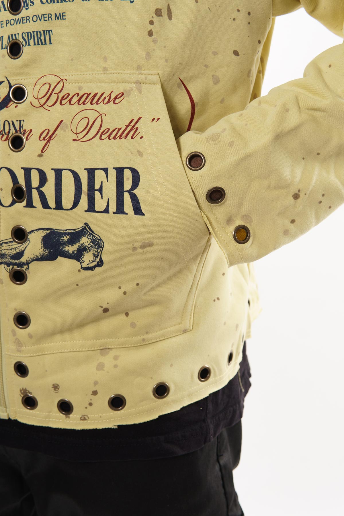 Don't sleep zip up hoodie